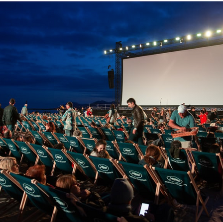 Rooftop Cinema on Santa Monica