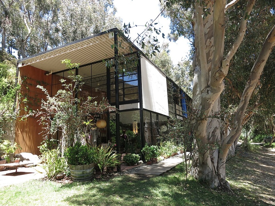 Eames House in Pacific Palisades